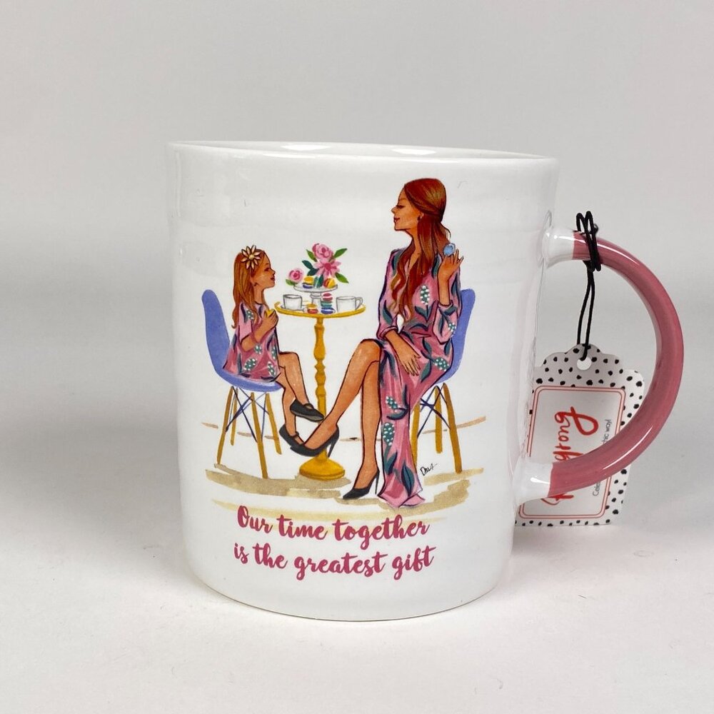 Rongrong Coffee Mug Our Time Together Greatest Gift Mothers Day Oversized New